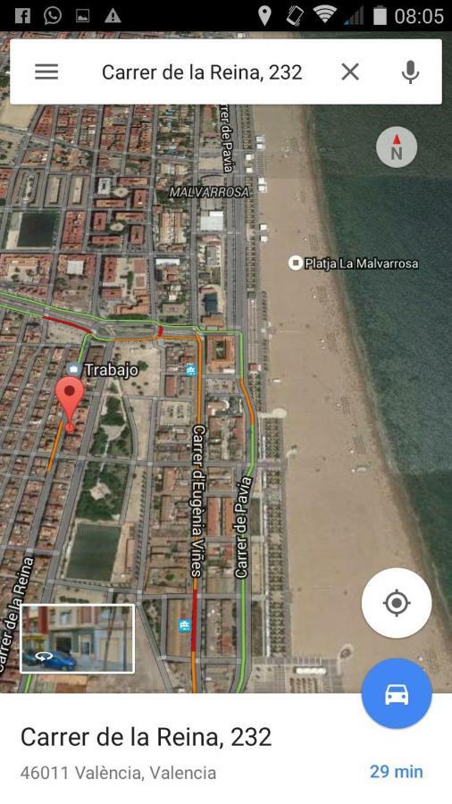 Apartamento Playa Valencia Eksteriør billede